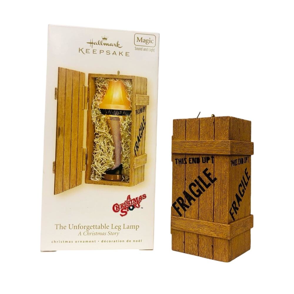 Hallmark Keepsake Christmas Ornament The Unforgettable Leg Lamp Christmas Story - Picture 16 of 16